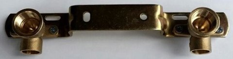 Listwa montażowa do baterii 15x1/2" GW - 150mm / do miedzi Listwa montażowa do baterii 15x1/2" GW - 150mm / do miedzi