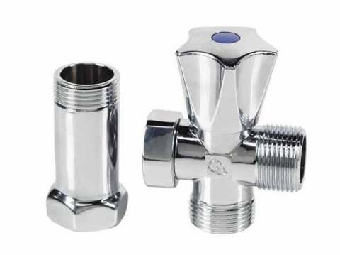 Eckventil mit Verlängerung 3/4" Eckventil mit Verlängerung 3/4"