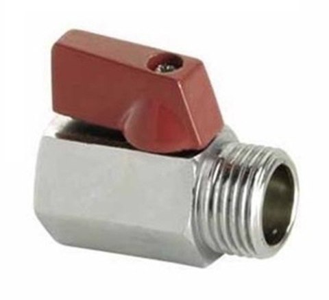 Mini Kugelhahn 1/2" IGxAG Mini Kugelhahn 1/2" IGxAG